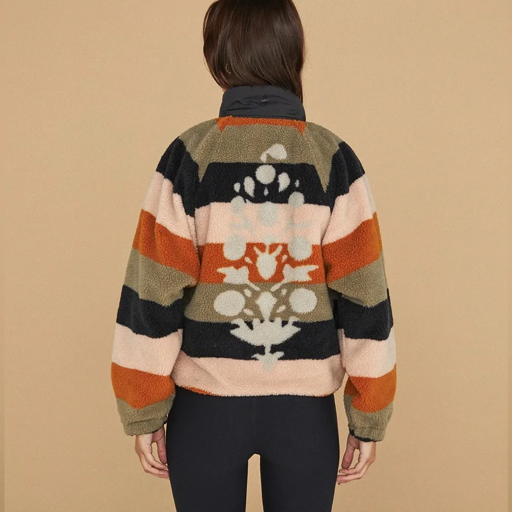 NEW Free People Rocky Ridge Fleece Jacket - Picture 3 of 15